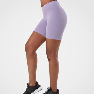women's purple cropped leggings | Yvette UK